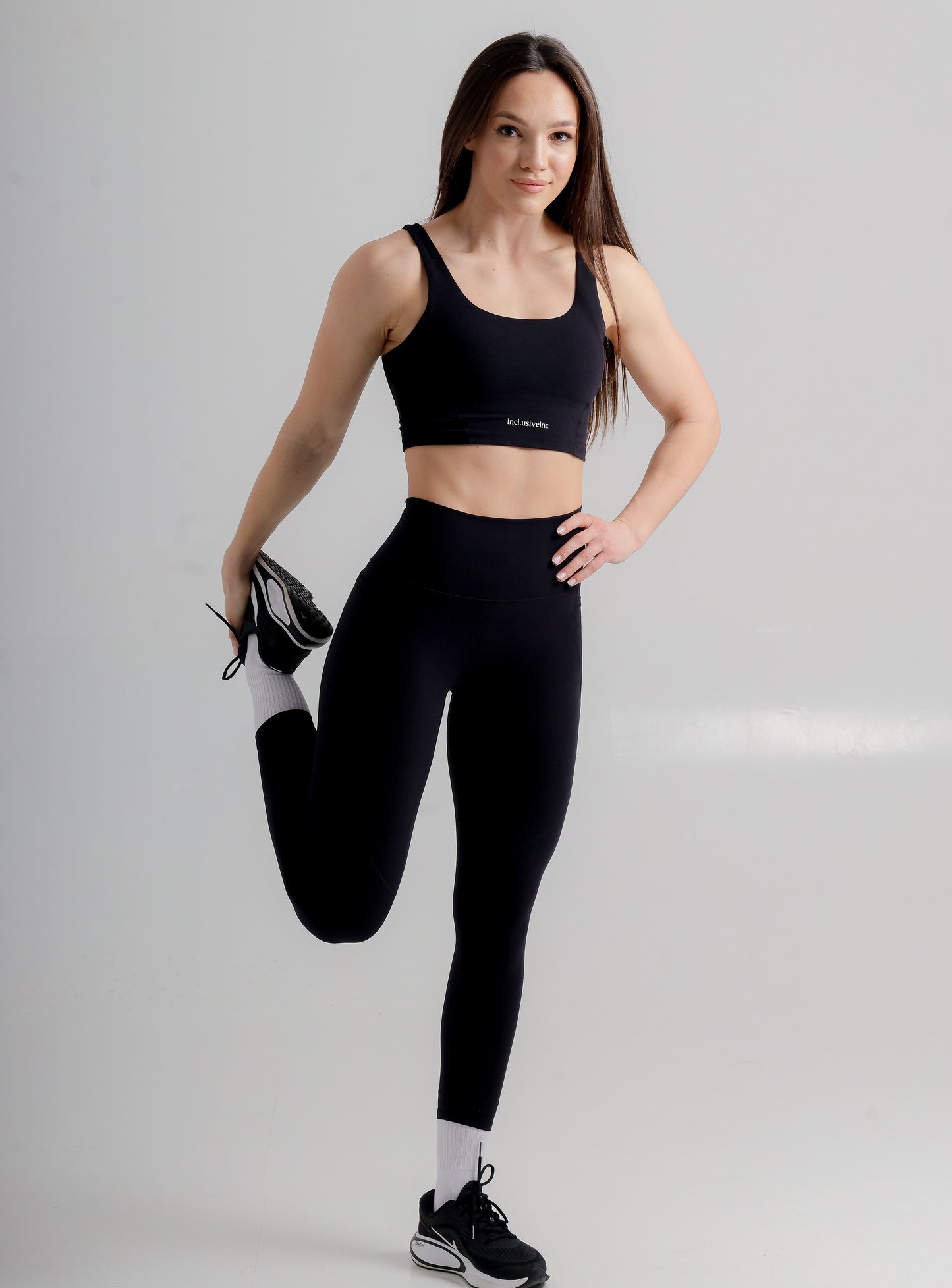Active Black Sports Bra