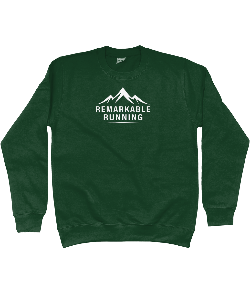 Men's Green Cotton Sweatshirt