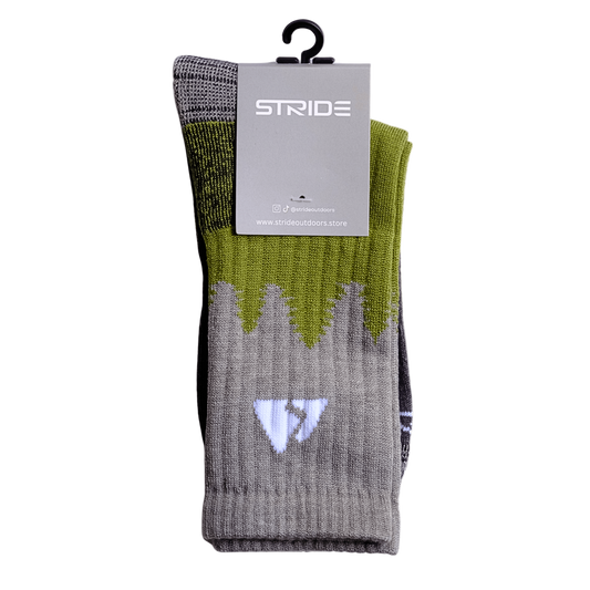 Merino Wool Crew Thermal Hiking Socks - Unisex