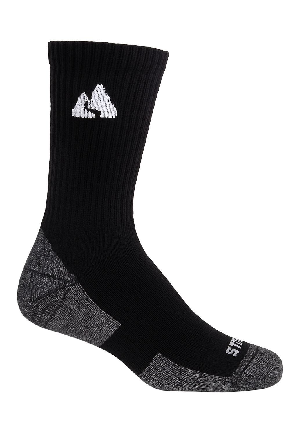 Premium Black Merino Wool Hiking Socks - Unisex