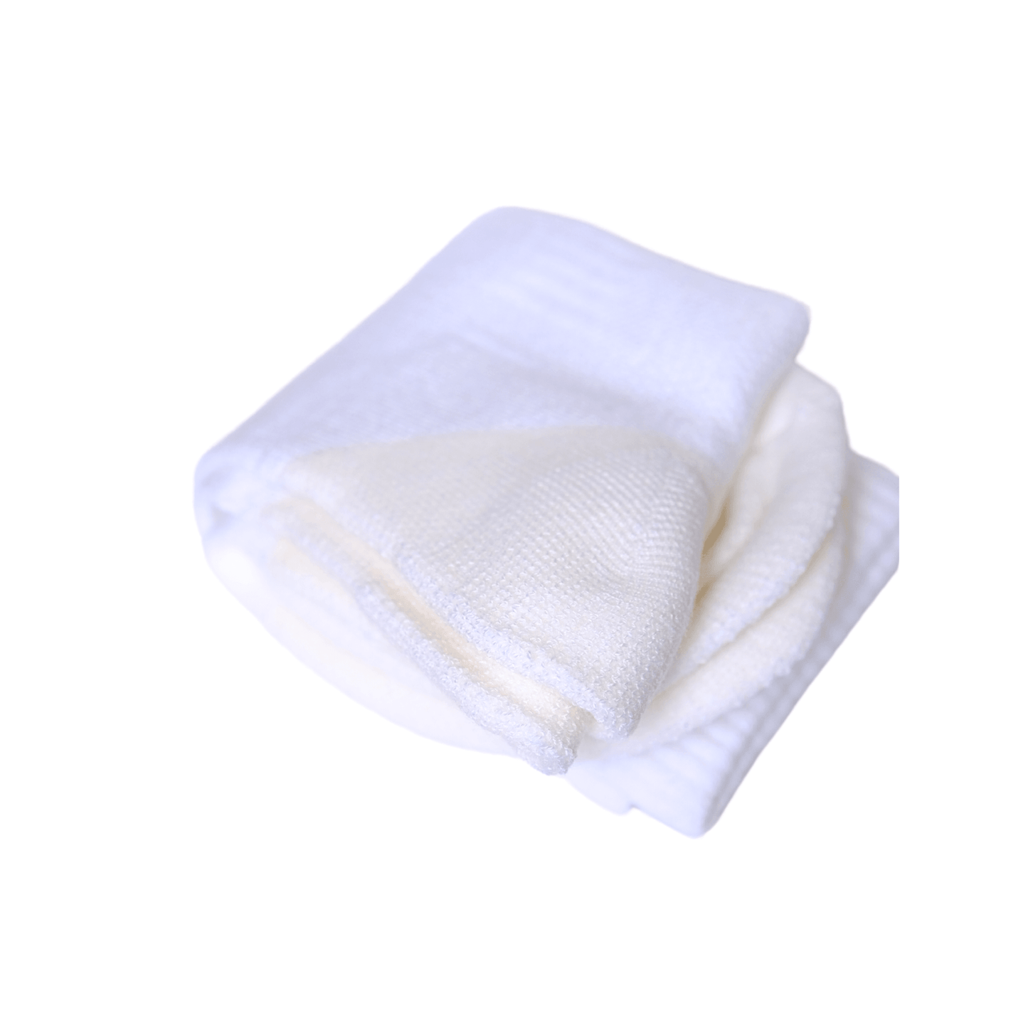 Off White Merino Wool Hiking Socks - Unisex