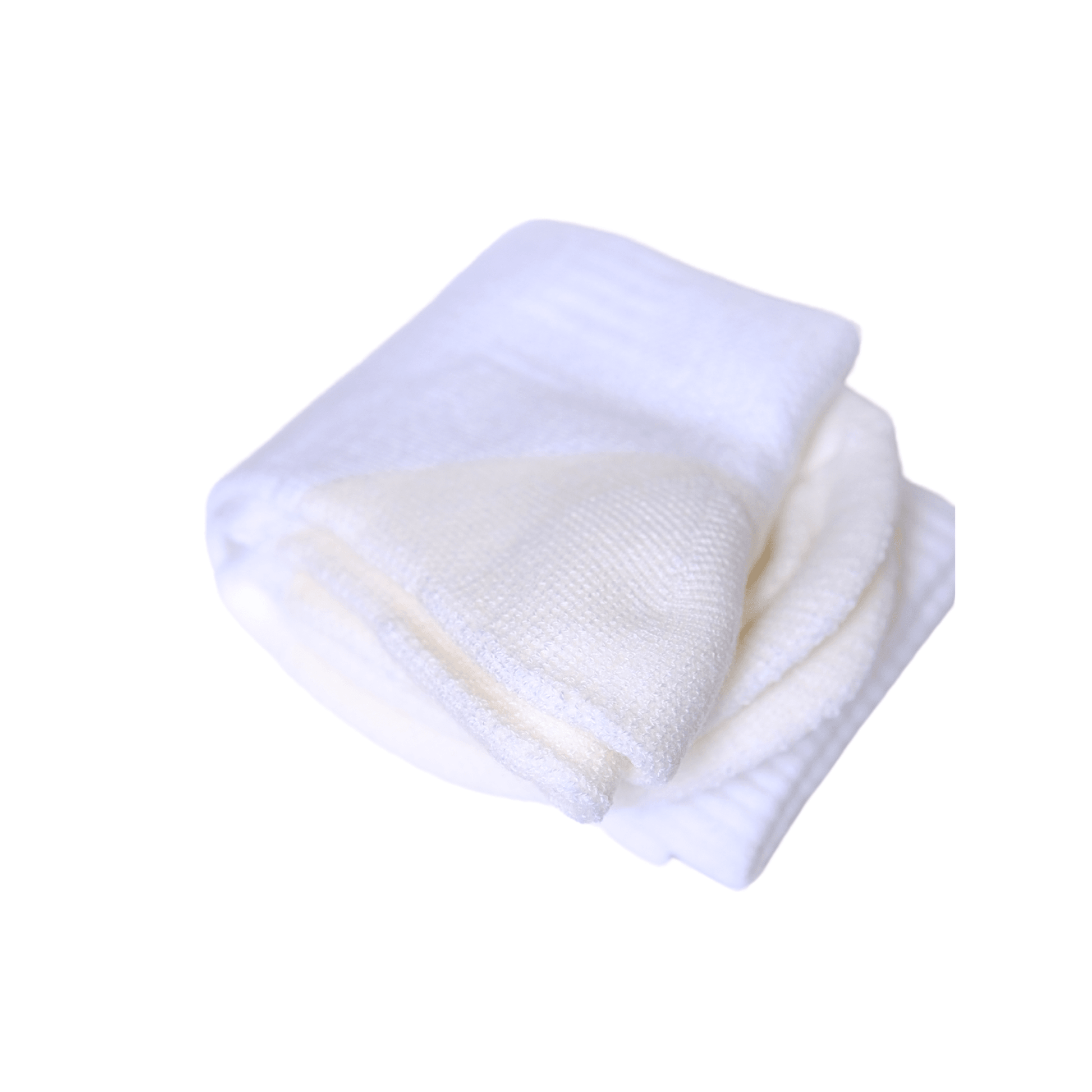 Off White Merino Wool Hiking Socks - Unisex