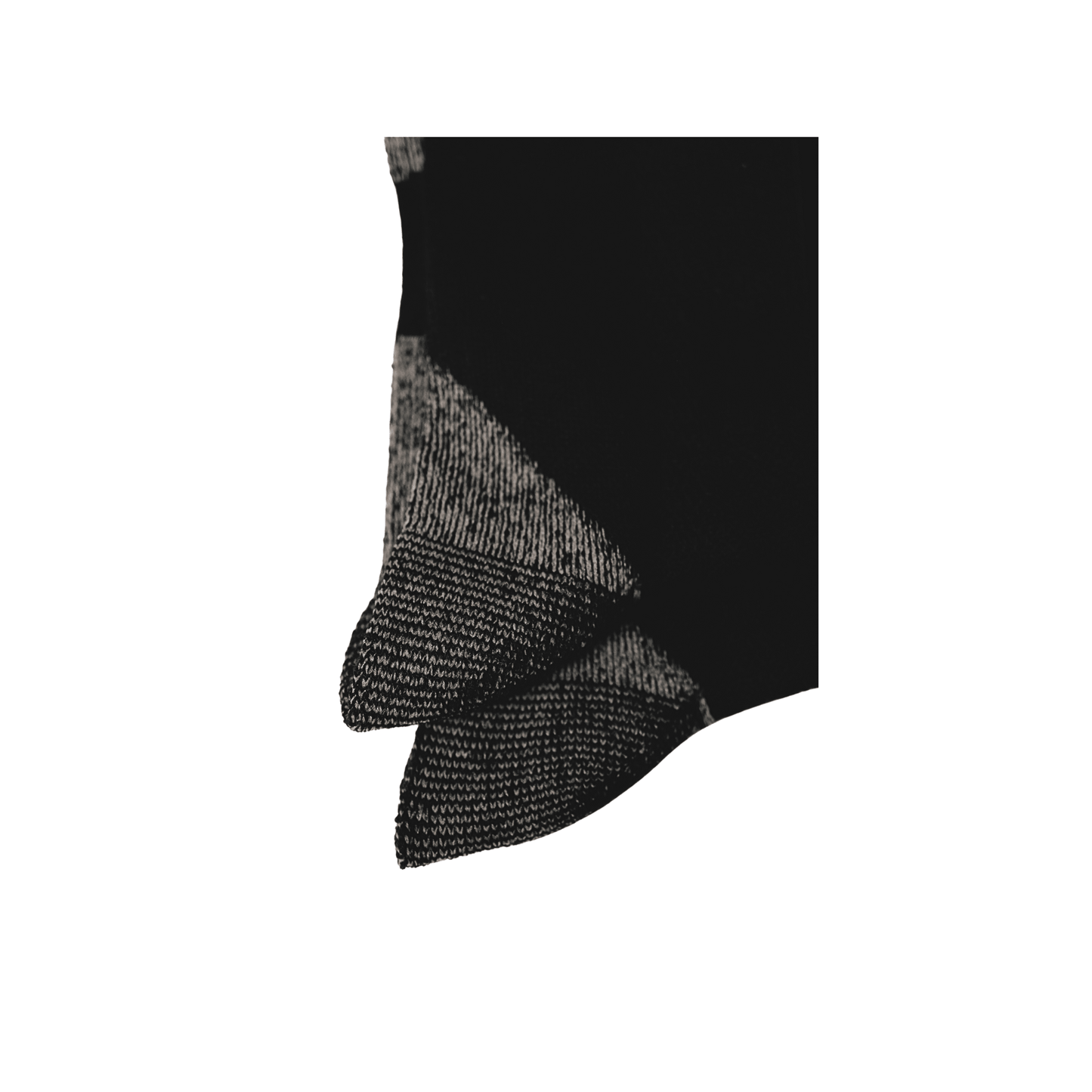 Premium Black Merino Wool Hiking Socks - Unisex