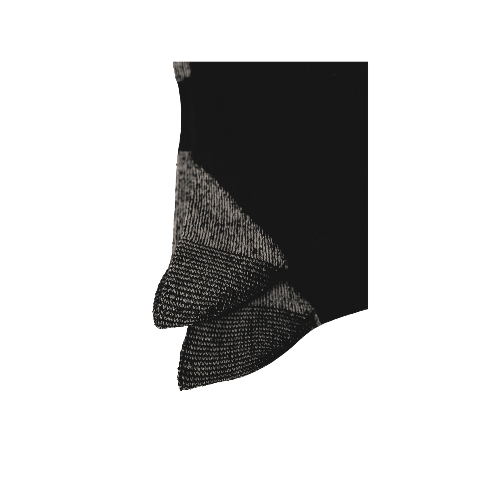 Premium Black Merino Wool Hiking Socks - Unisex