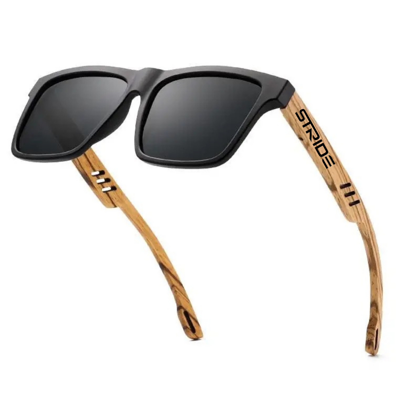Bamboo Unisex UV400 Polarised Sunglasses
