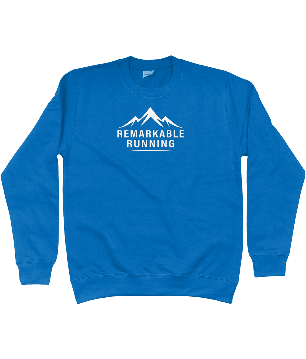 Men's Blue Cotton Sweatshirt