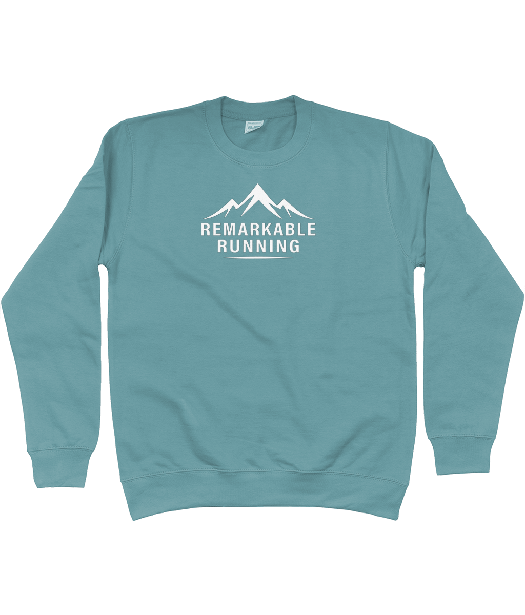 Men's Turquoise Cotton Sweatshirt