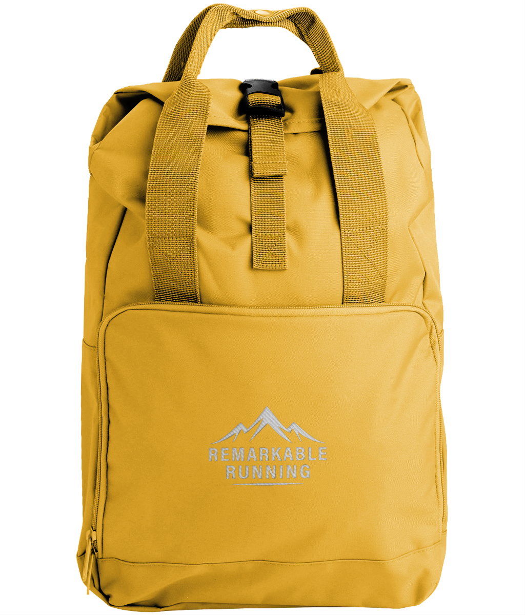 Twin Handle Roll-Top Backpack