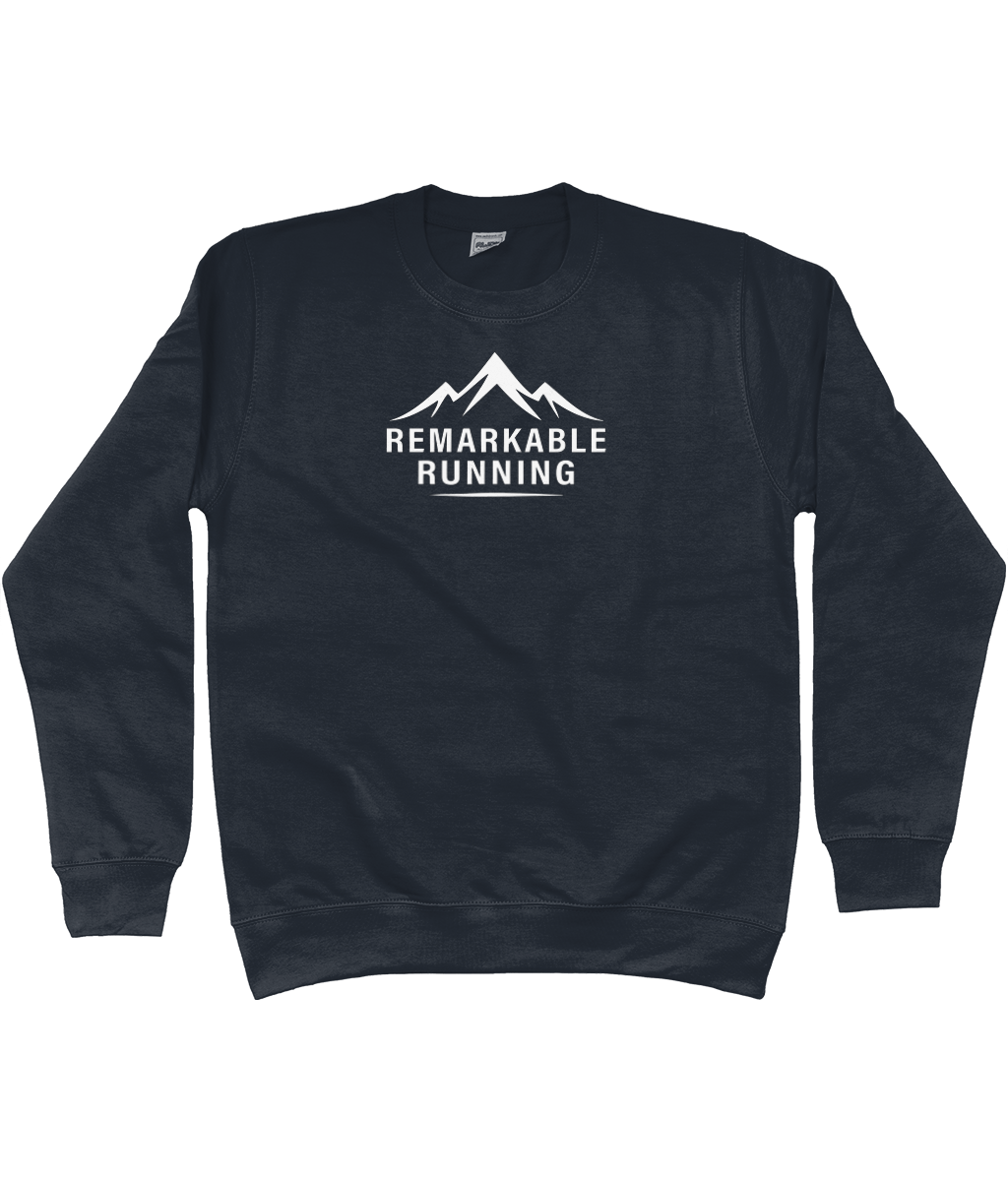 Men's Navy Cotton Sweatshirt