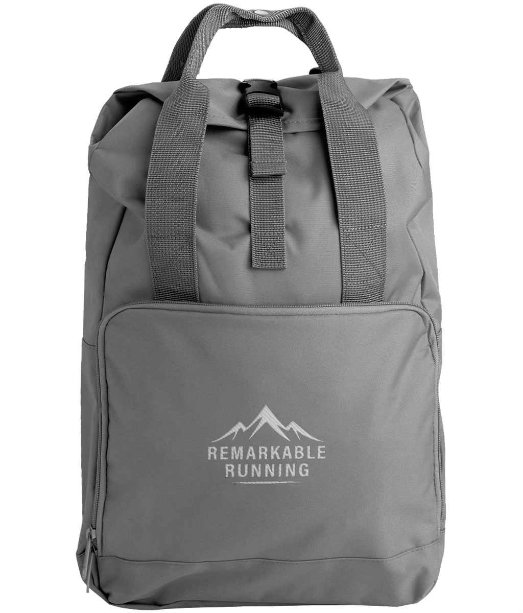 Twin Handle Roll-Top Backpack