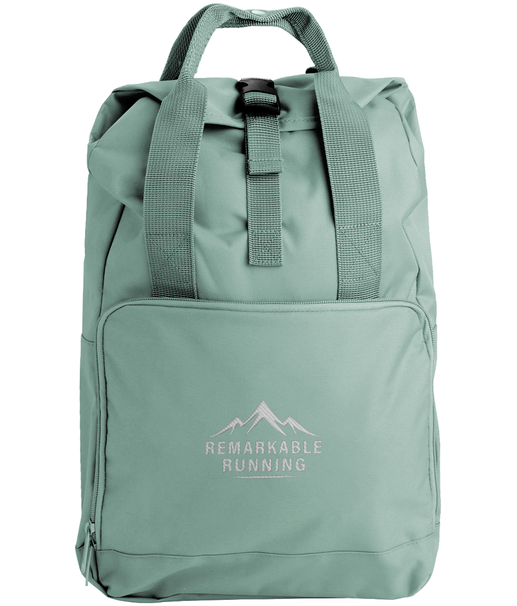 Twin Handle Roll-Top Backpack