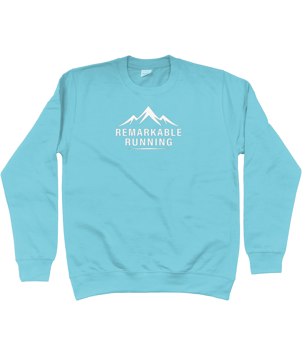 Men's Light Blue Cotton Sweatshirt