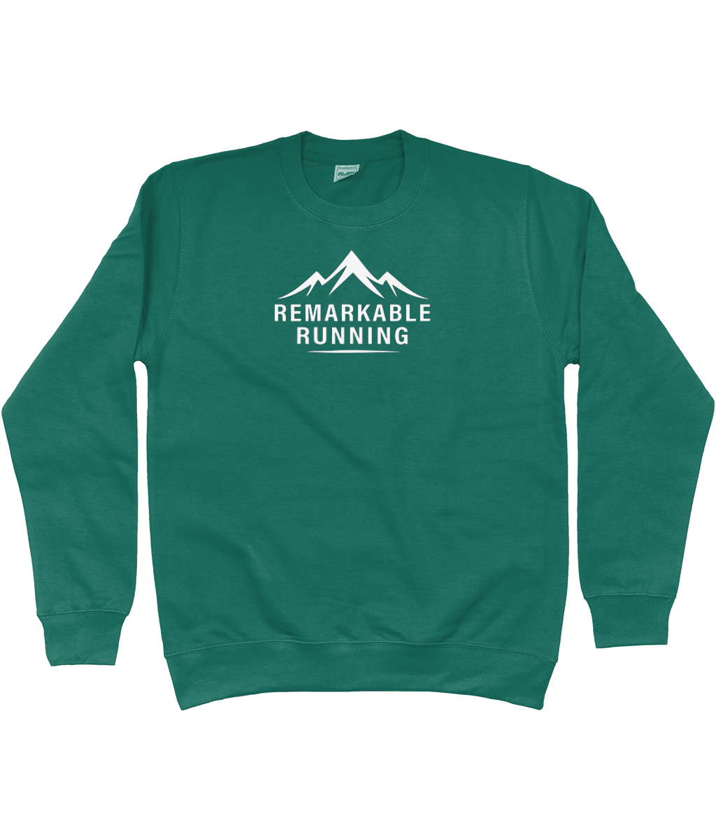 Men's Green Cotton Sweatshirt