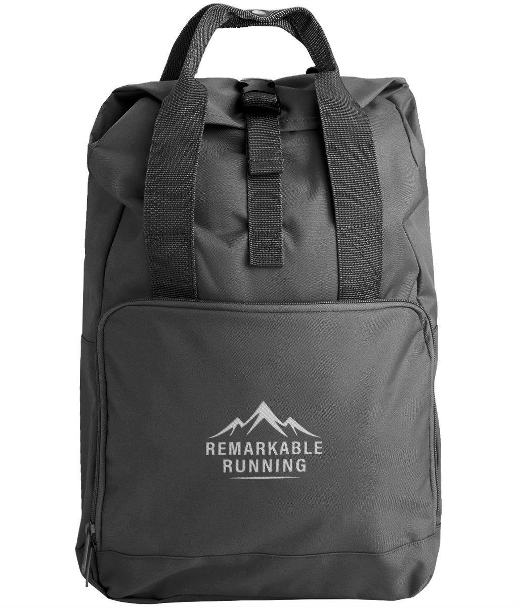 Twin Handle Roll-Top Backpack