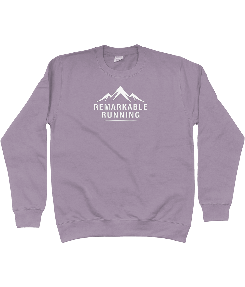 Men's Purple Cotton Sweatshirt