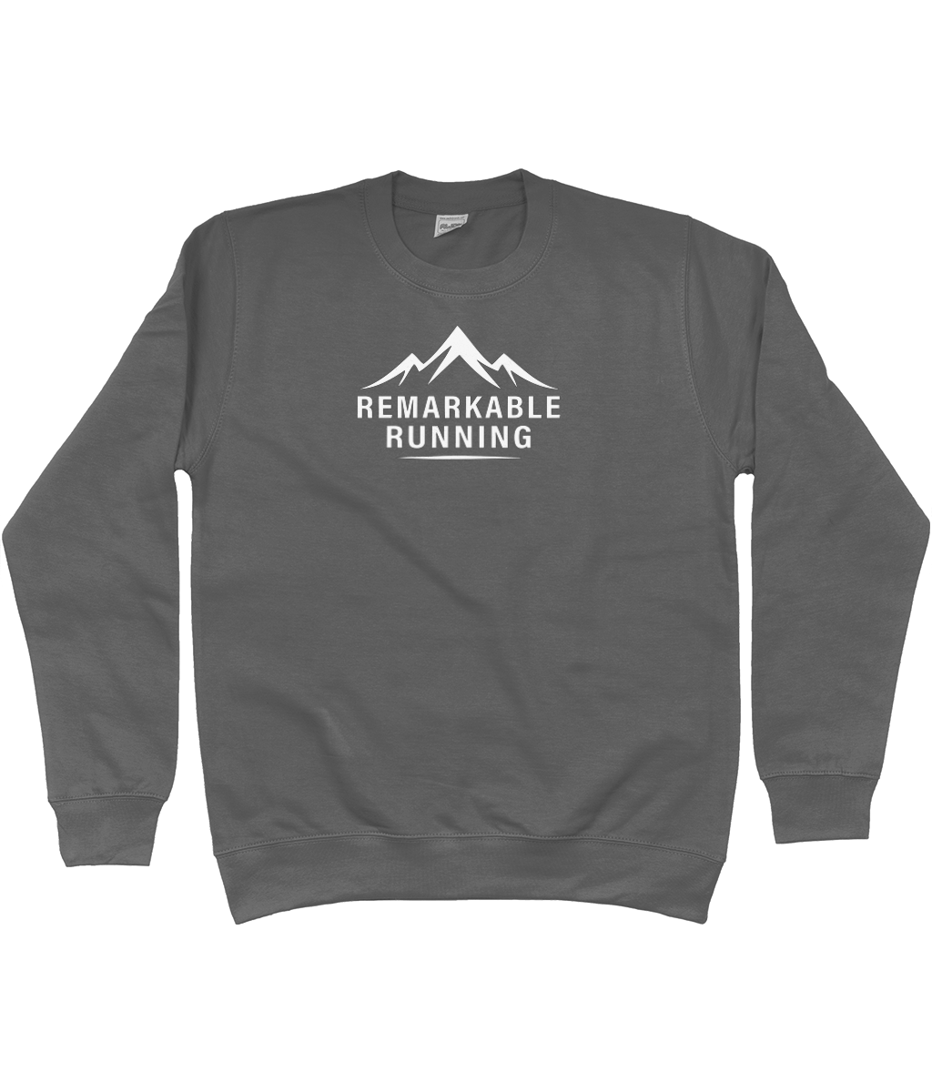 Men's Grey Cotton Sweatshirt